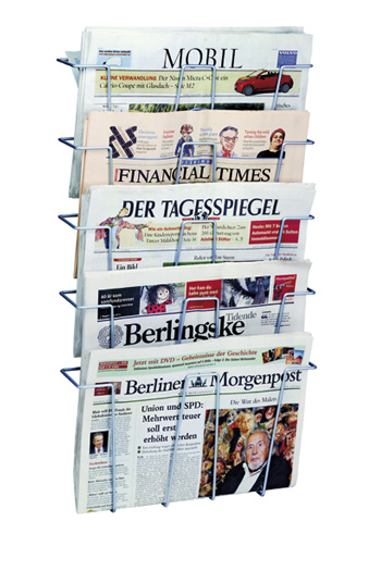 Zeitungshalter für Wandmontage 827