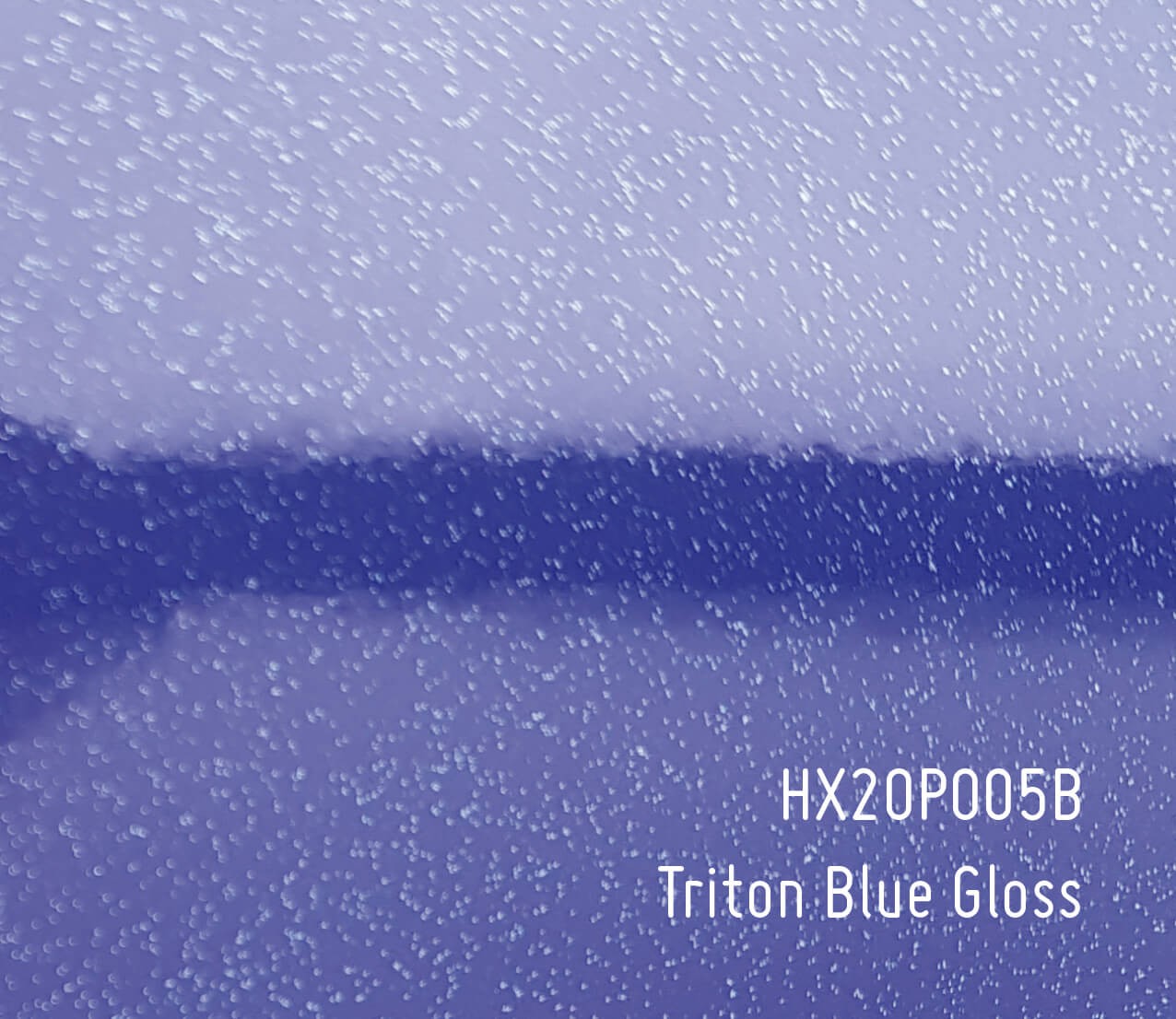 Autofolie Hexis HX20P005B - Triton Blue Gloss (mit Glitzer)