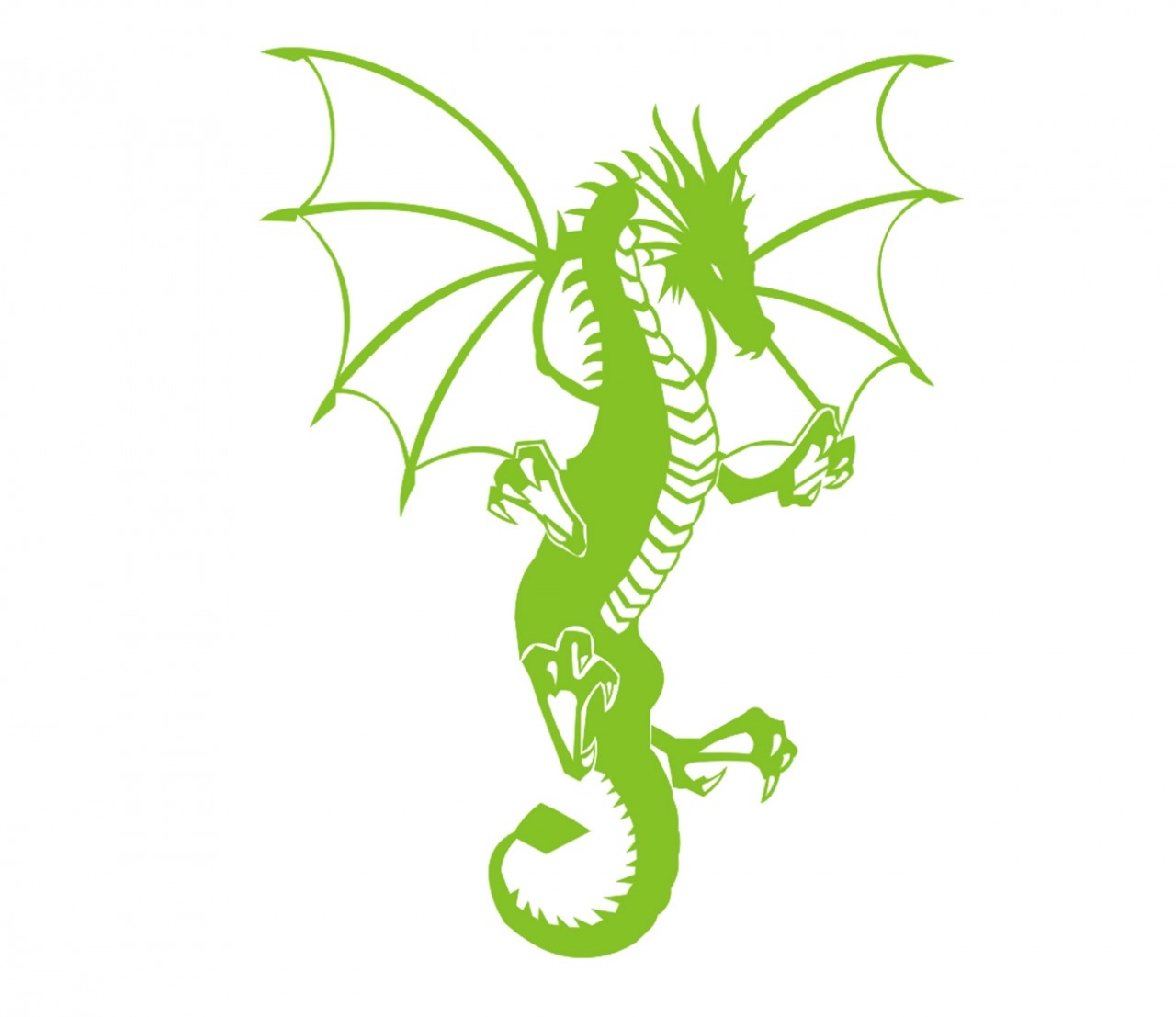 FANTASY Drachen 2 Wandtattoo