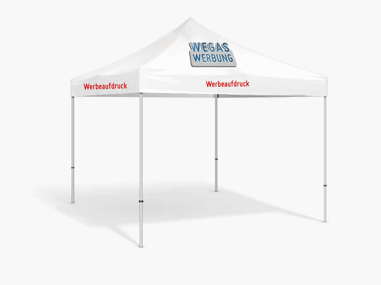 Faltpavillion / Faltzelt 3 x 4,5 m mit Druck