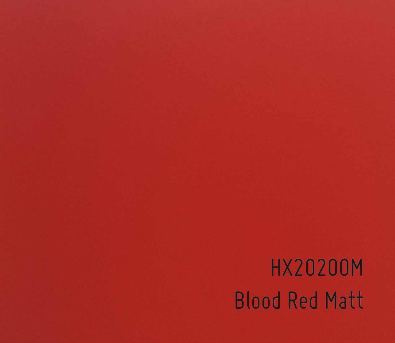 Autofolie Hexis HX20200M - Blood Red Matt