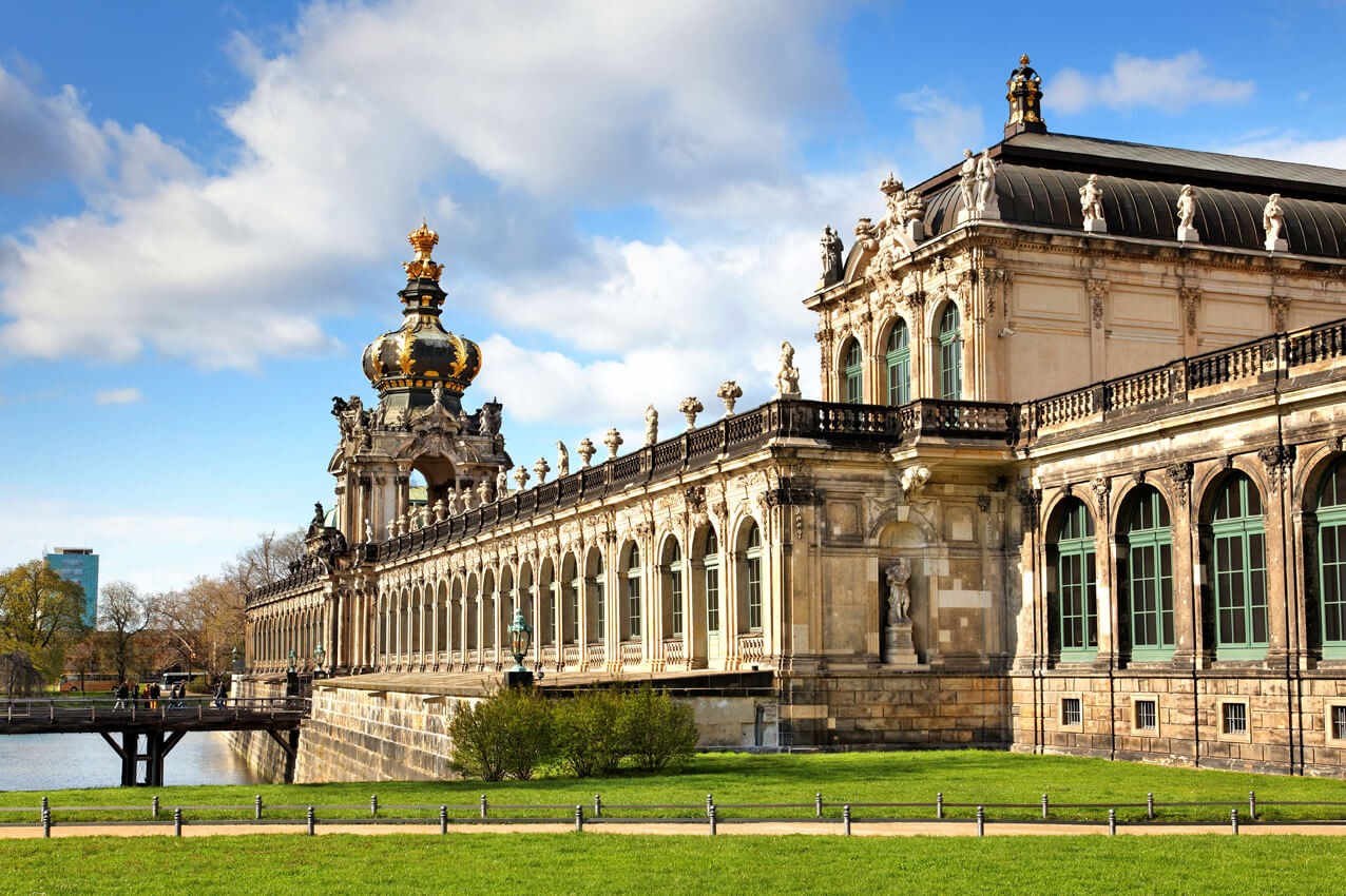 STADT Skyline Dresden Zwinger Wandbild 0117