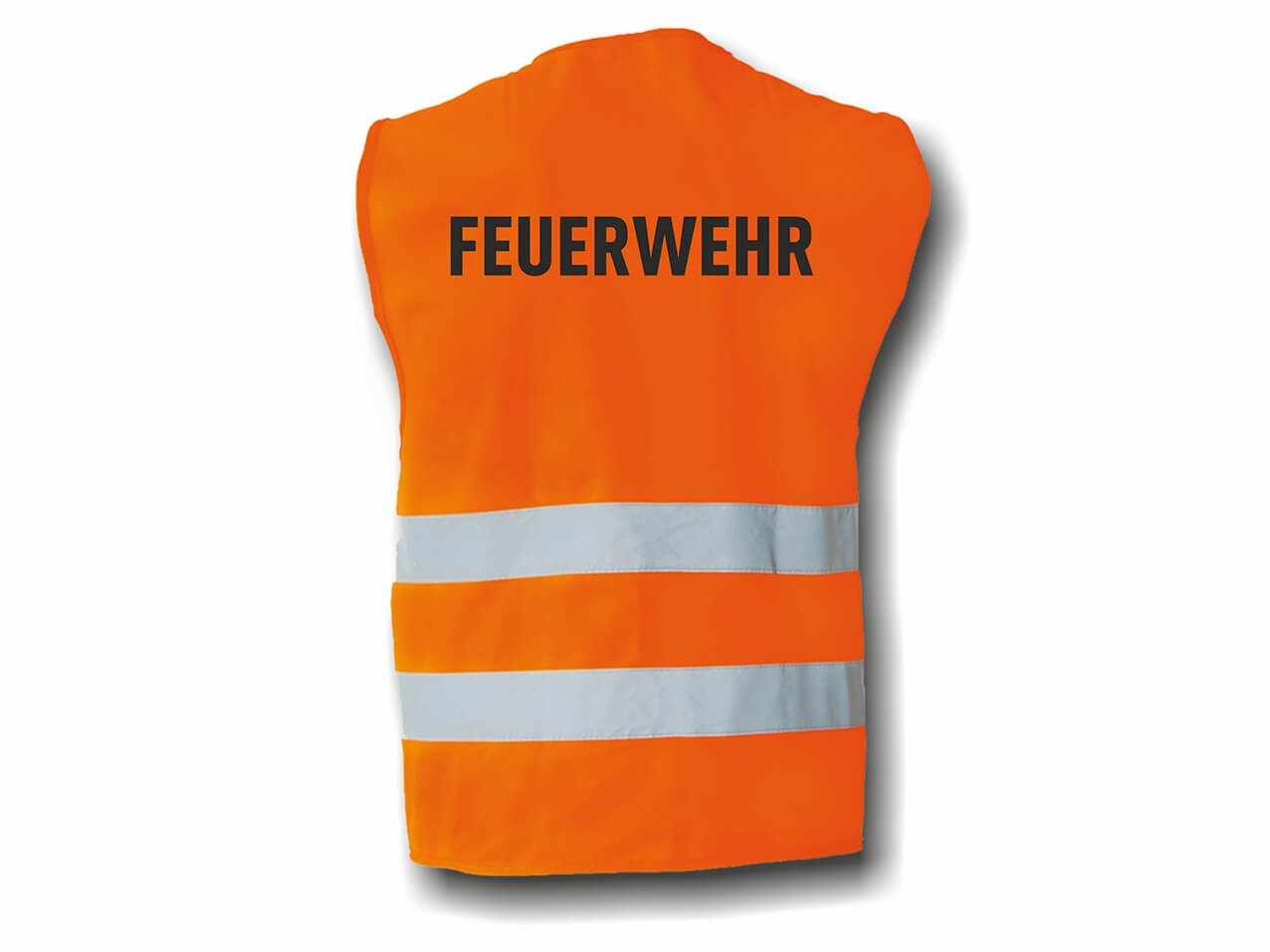 Warnweste 2 Warnstreifen Klassik #Feuerwehr