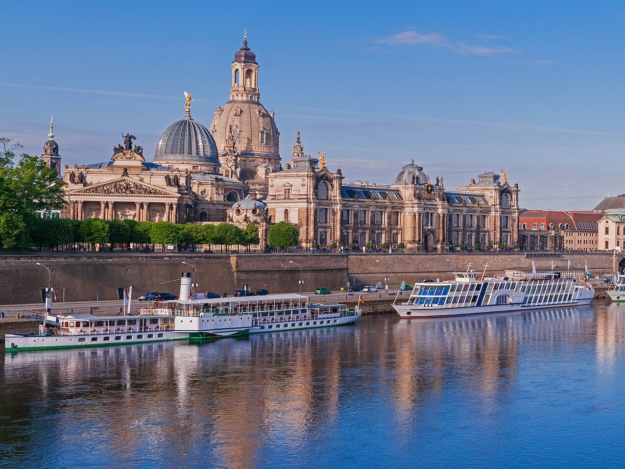 STADT Skyline Dresden Wandbild 0120-3