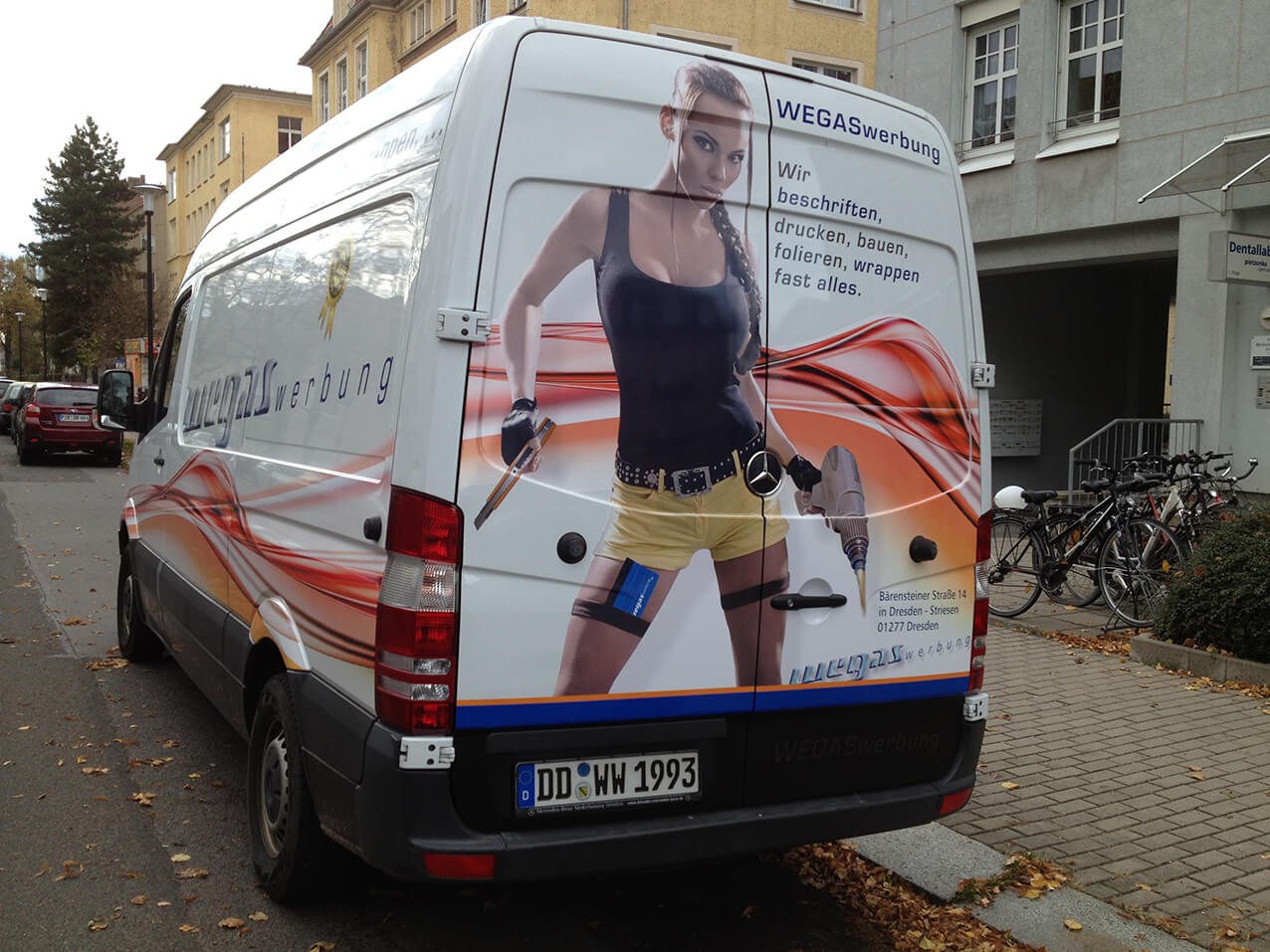 Aufkleber Orafol RA+ CAR WRAPPING Klebefolie drucken