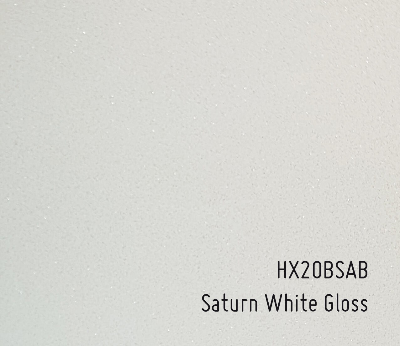 Autofolie Hexis HX20BSAB - Saturn White Gloss (mit Glitzer)