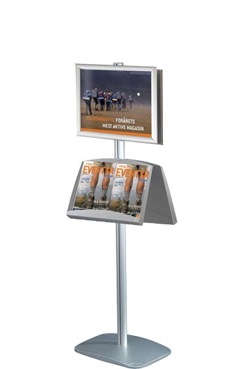 Posterständer mit Prospekthalter Multi Stand 945