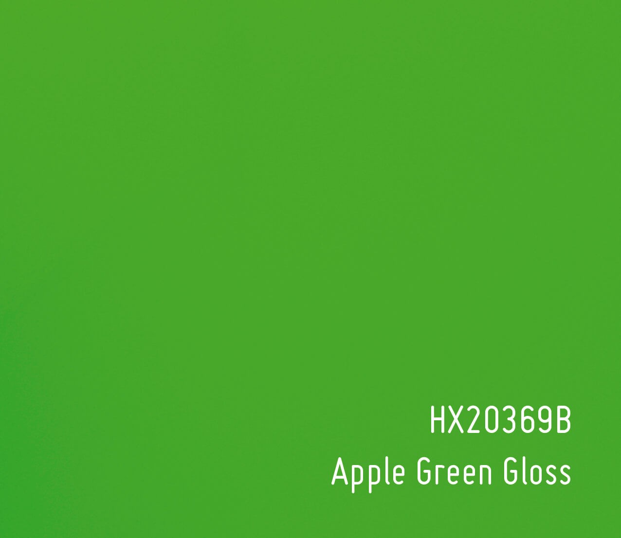 Autofolie Hexis HX20369B - Apple Green Gloss