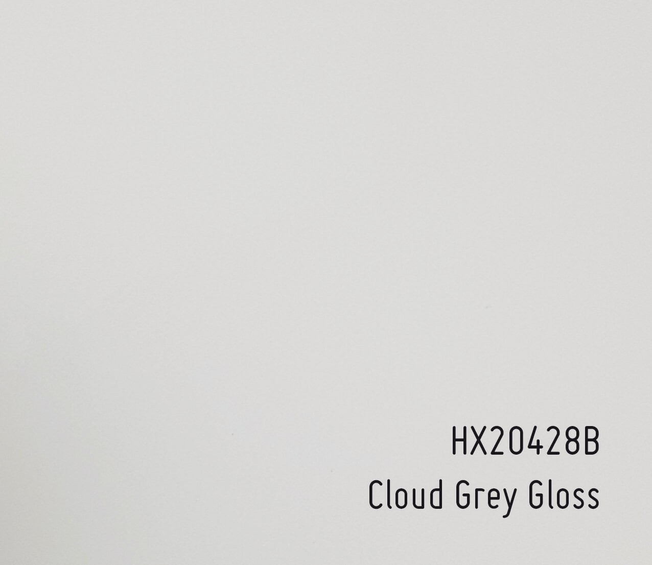 Autofolie Hexis HX20428B - Cloud Grey Gloss