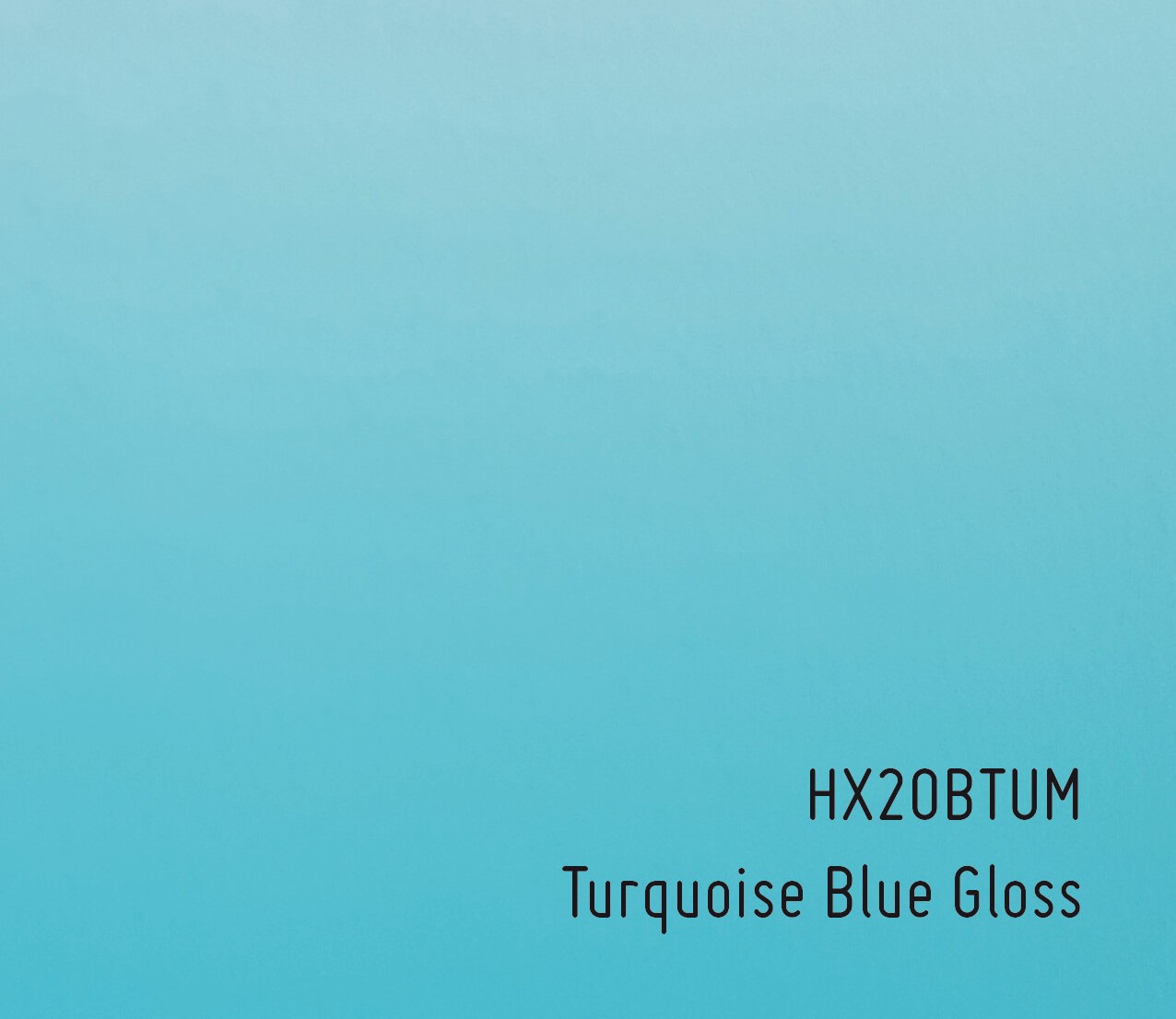 Autofolie Hexis HX20BTUM - Turquoise Blue Matt