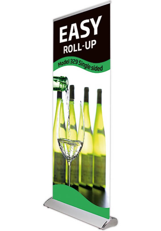 Roll-Up Banner Display DELUXE 329 inkl Druck