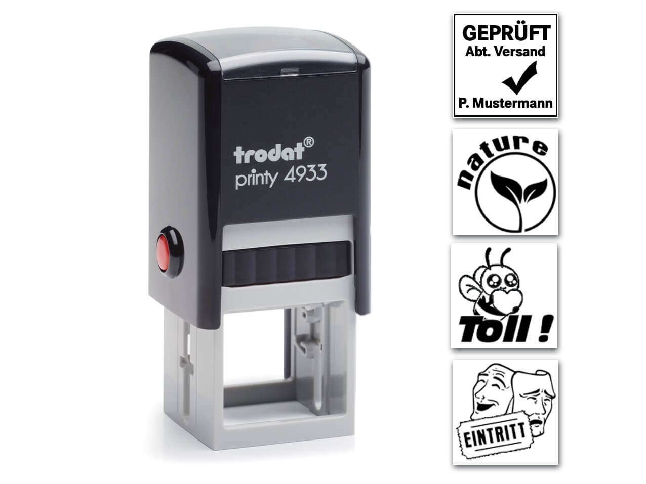 Trodat Printy 4933, Text-/Motivstempel