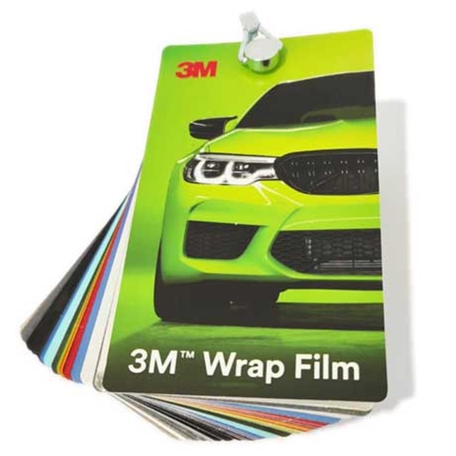 Farbfächer Autofolie 3M Wrap Film 2080 inkl 5 € Gutschein