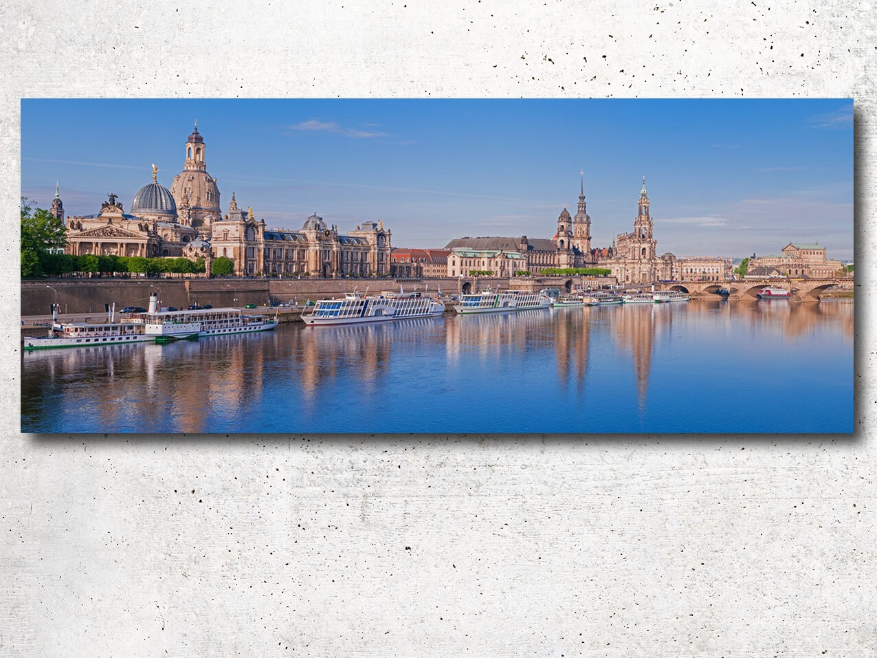 STADT Skyline Dresden Wandbild 0120-1