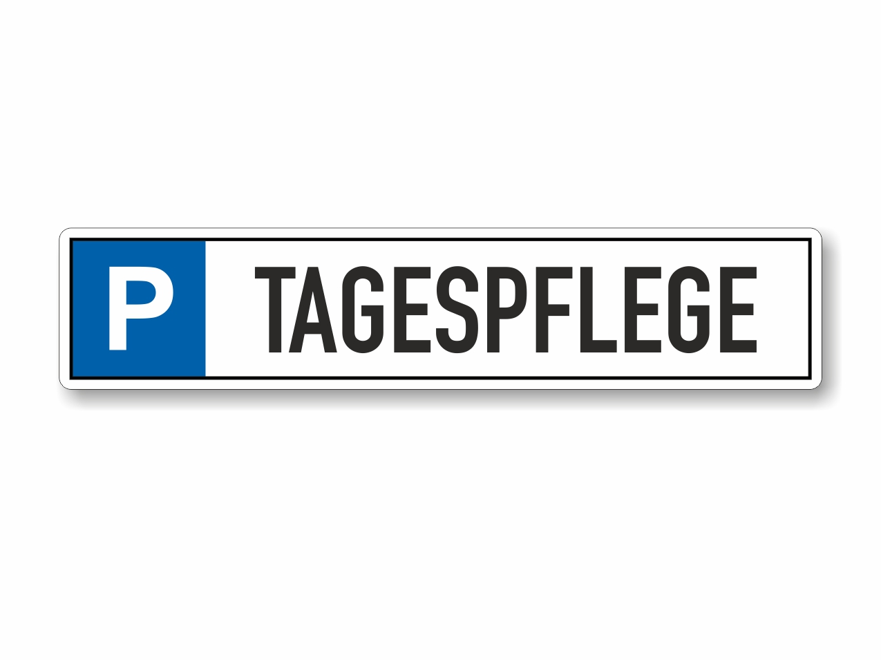 Parkplatzschild Tagespflege