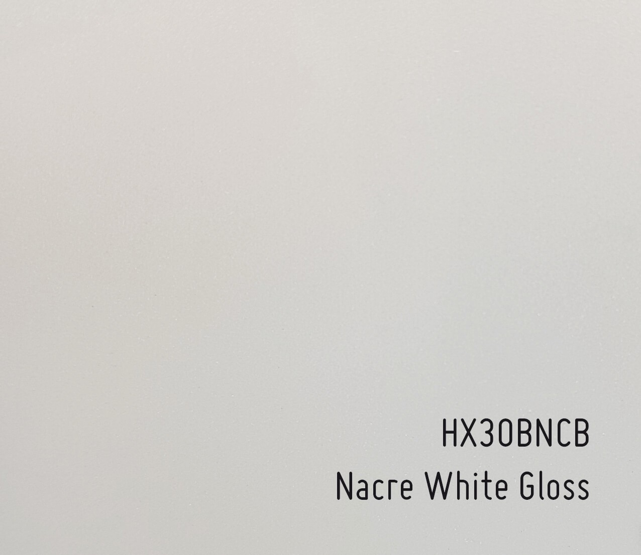 Autofolie Hexis HX30BNCB - Nacre White Gloss (Flip Flop)