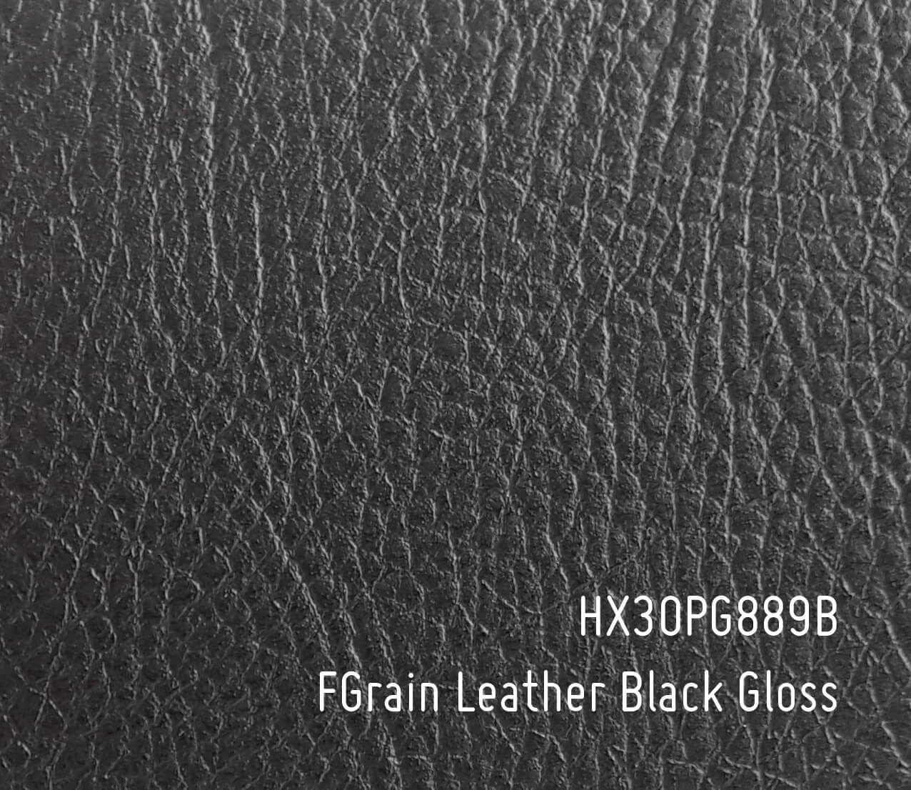 Autofolie-Hexis Leder HX30PG889B - FGrain Leather Black