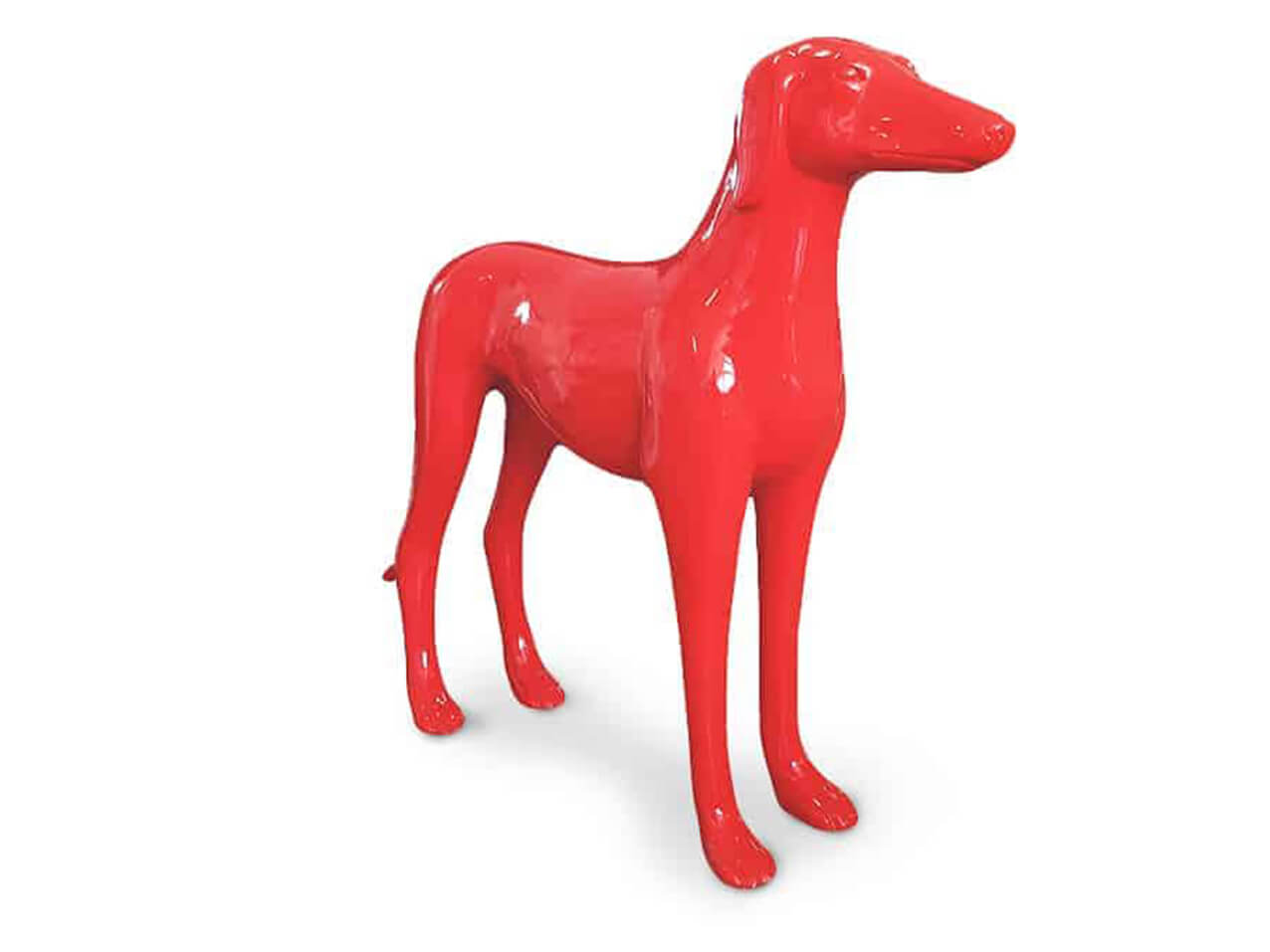 3-D Figur Windhund mittel