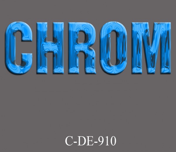 CHROM Blue Autofolie Autofolie von CFC