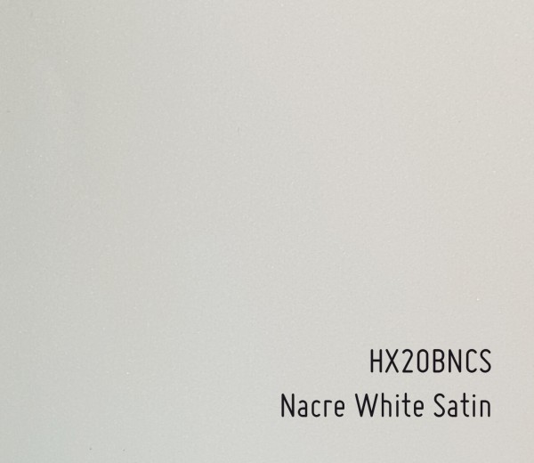 Autofolie Hexis HX20BNCS - Nacre White Satin