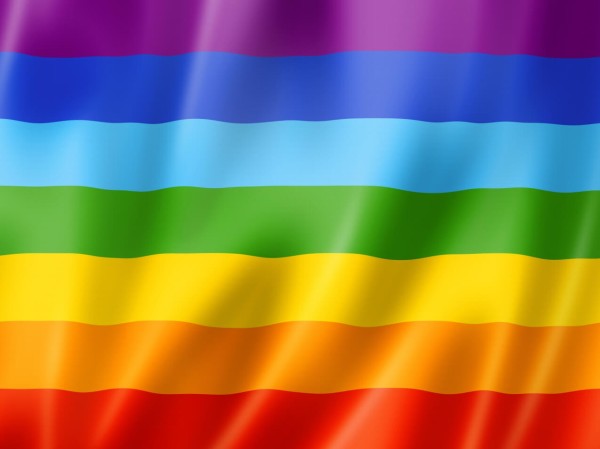 Fahne Regenbogen Frieden für Alle