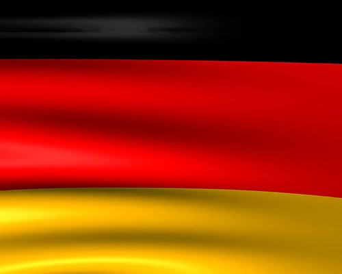 Aufkleber Auto Deutschland Flagge & Fußball